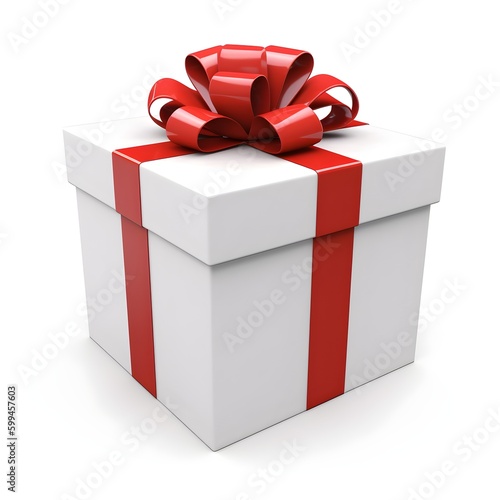 gift box with ribbon