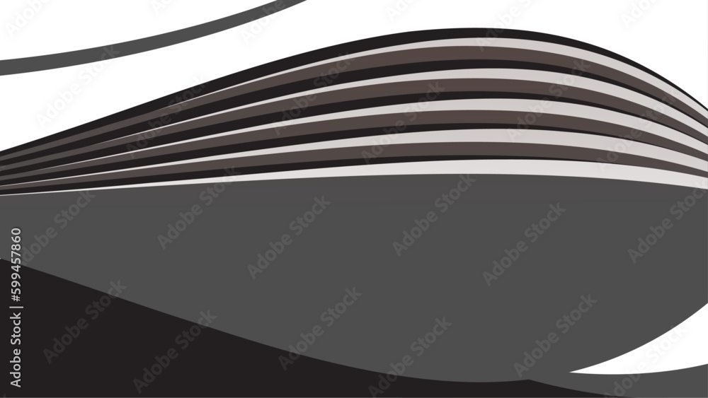 Obraz premium Gradient dark grey monochrome background