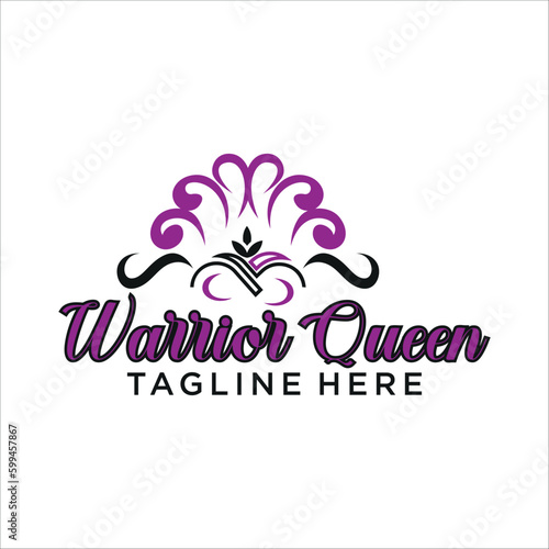 abstract floral design