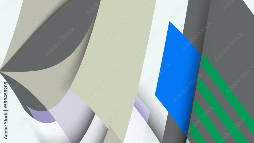 Abstract geometry background in flat design Abstract geometry background in flat design