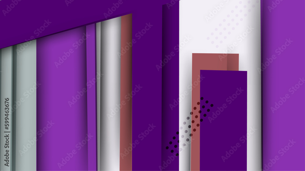 Obraz premium Abstract stripes background on purple grey