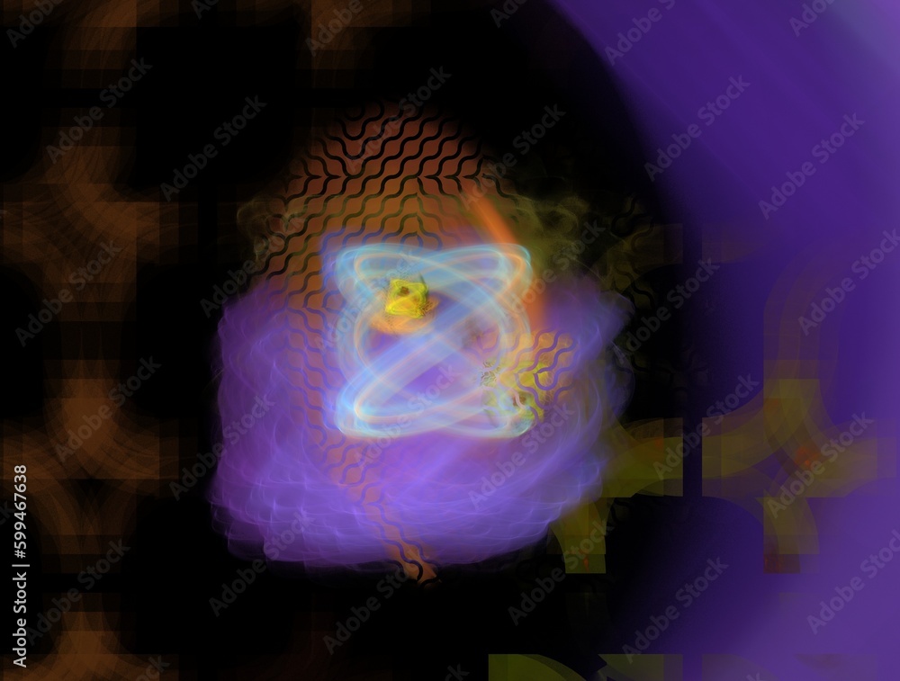 Imaginatory fractal abstract background Image Imaginatory fractal abstract background Image