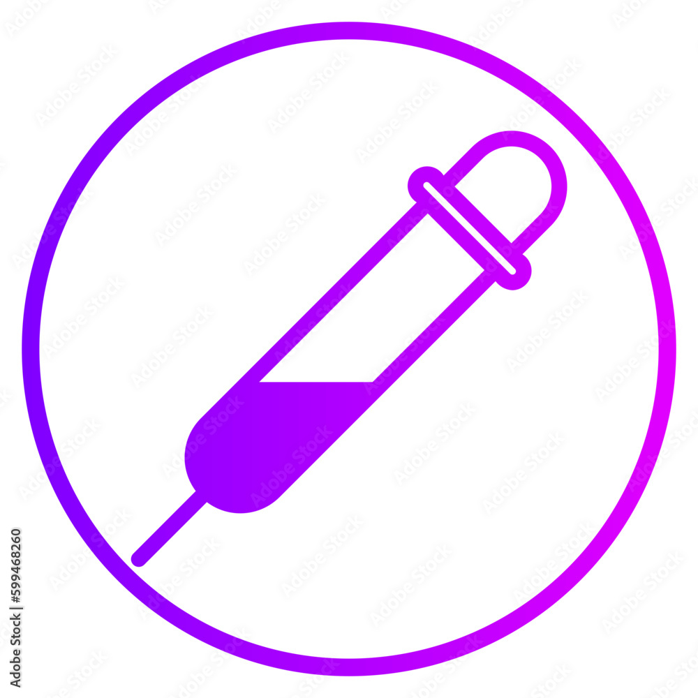 dropper gradient icon
