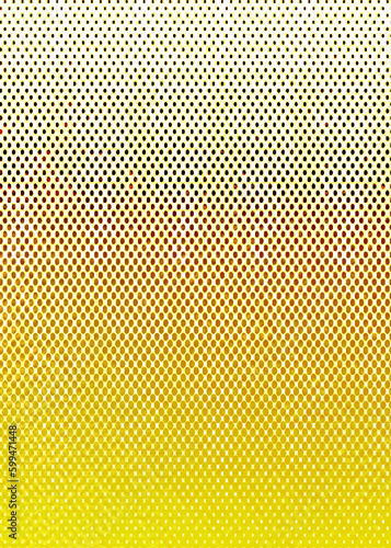 Yellow gradient dots pattern vertical background, Suitable for Advertisements, Posters, Banners, Anniversary, Party, Events, Ads and various graphic design works