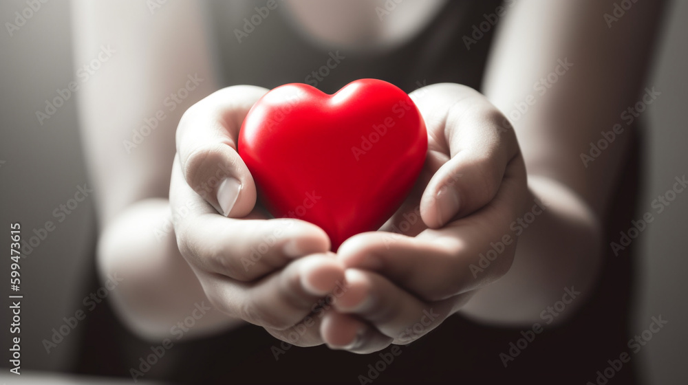 close up of hands holding red heart shape, people, love, charity, and family concept close up of hands holding red heart shape, people, love, charity, and family concept