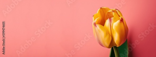 tulip flower with generative ai