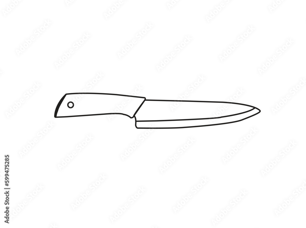 knife make with vector arts knife make with vector arts
