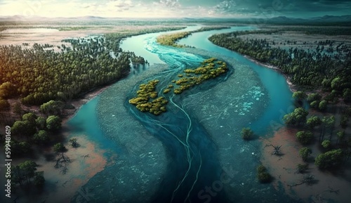 World Rivers Day  Generative Ai