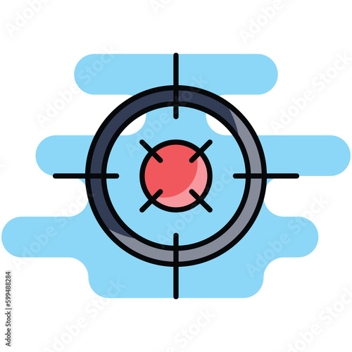 Target icon - Vector Stock ilustration.