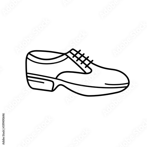 shoe line icon