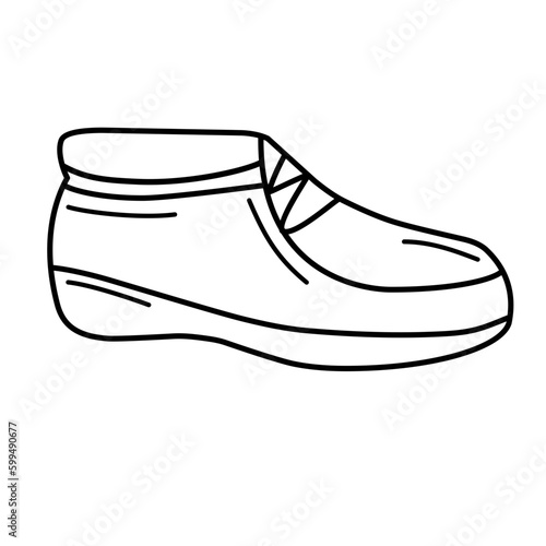shoe line icon
