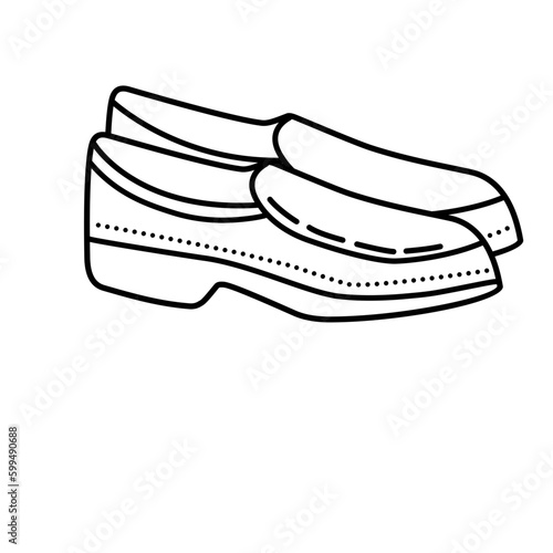 shoe line icon