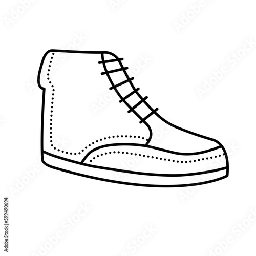shoe line icon