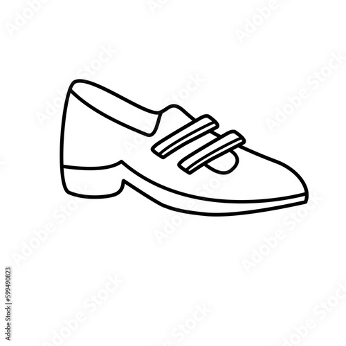 shoe line icon