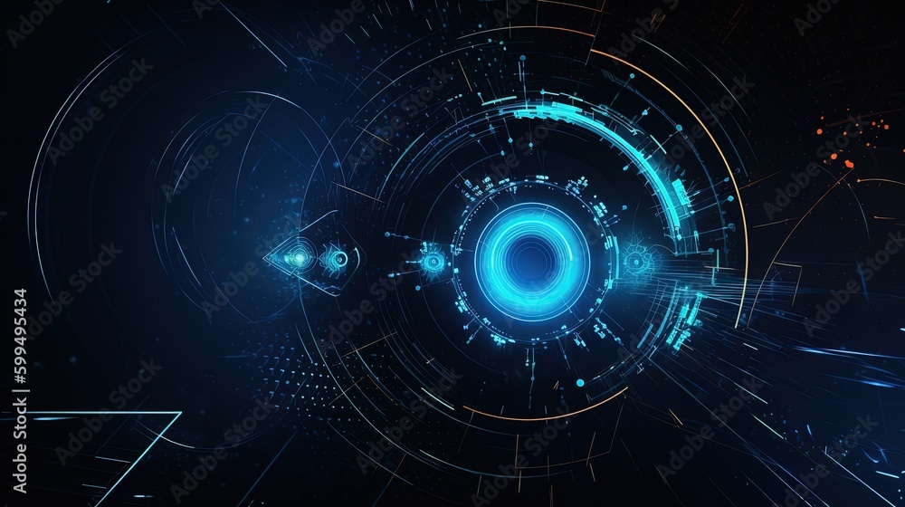 abstract background of electric light network, futuristic concept, Generative Ai
abstract background of electric light network, futuristic concept, Generative Ai