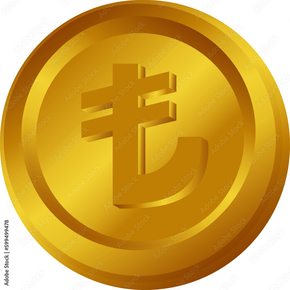 Obraz premium 3D Coin 