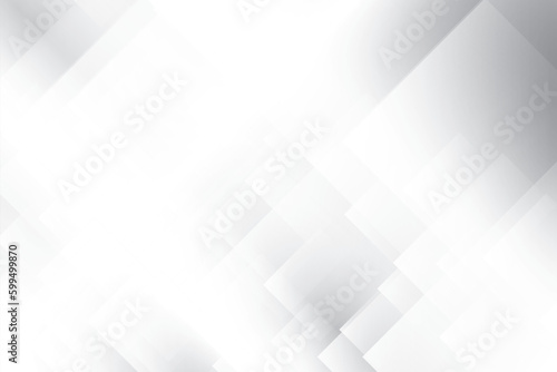 Abstract white and gray color, modern design stripes background with geometric rectangle shape. Vector illustration.
