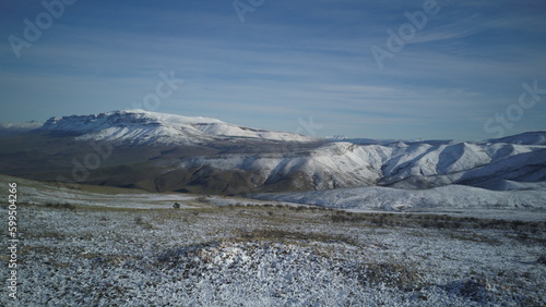 Snow on Mountains