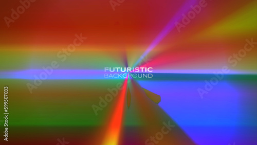 Futuristic banner design retro shiny soul vibrant back to the future theme background
