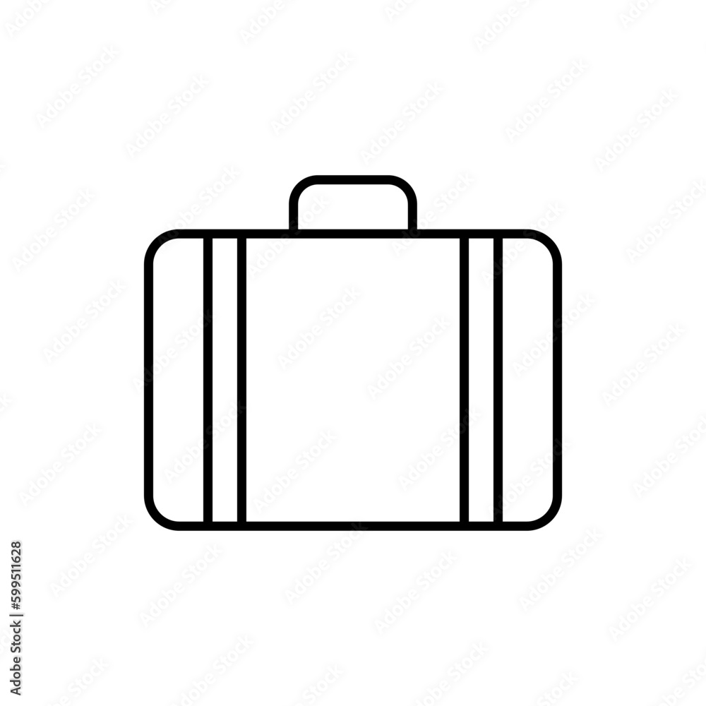 Suitcase icon vector design templates Suitcase icon vector design templates