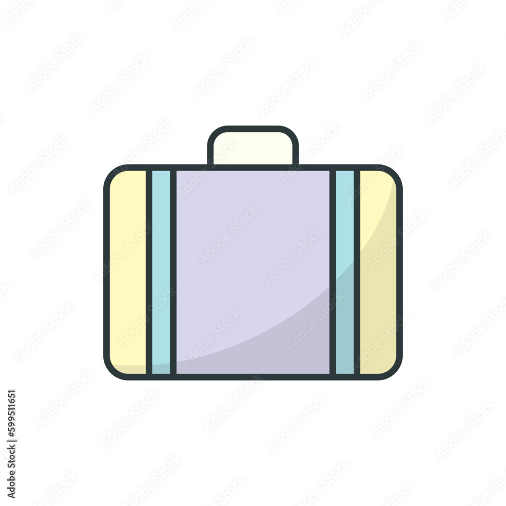Suitcase icon vector design templates Suitcase icon vector design templates