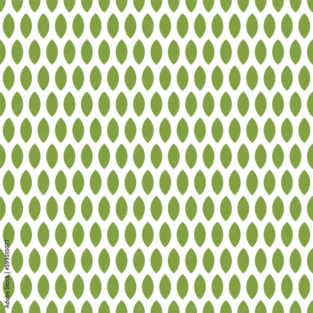 Seamless pattern with green petals Seamless pattern with green petals