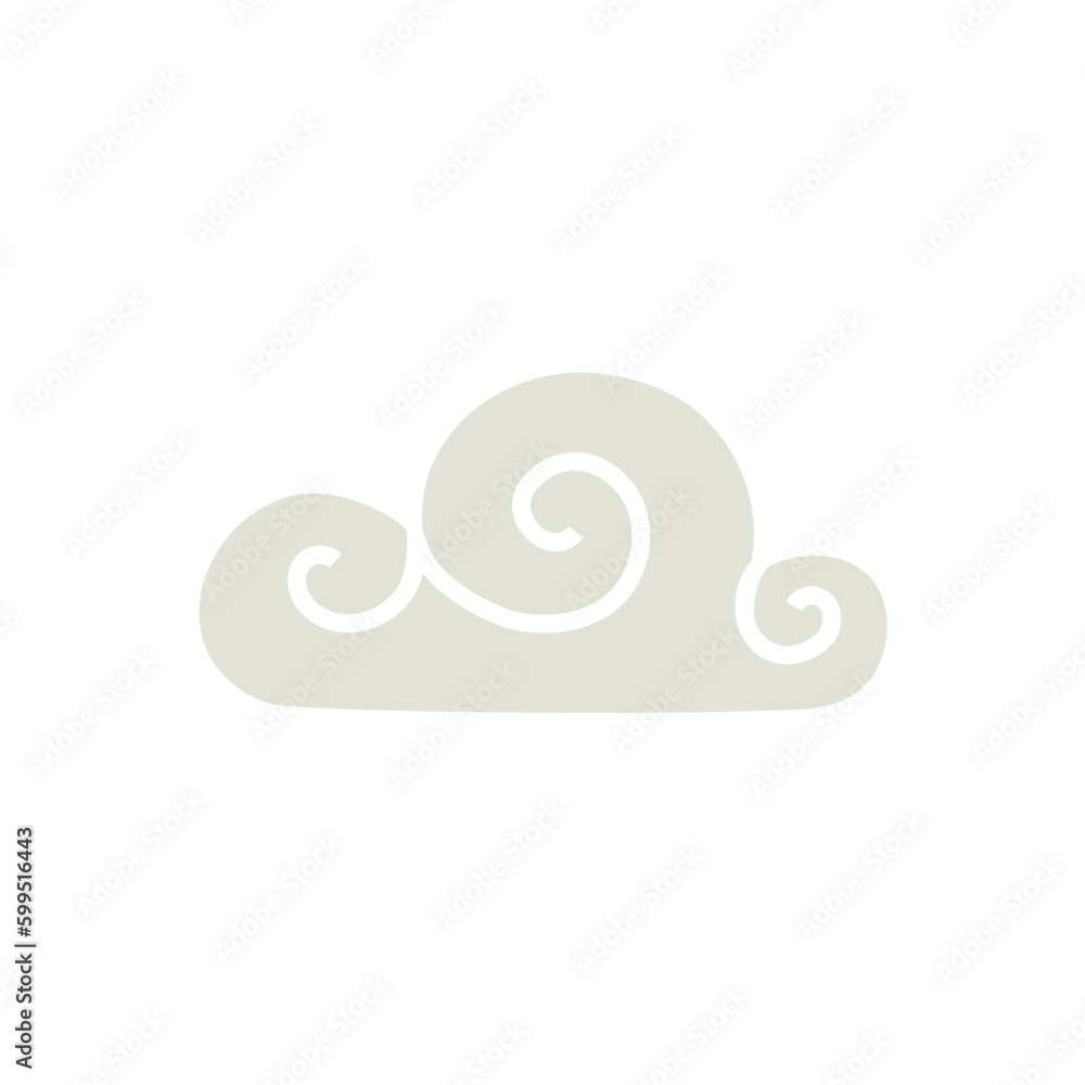 cloud in flat trendy style. simple shapes, vector illustration. concept icons for weather conditions cloud in flat trendy style. simple shapes, vector illustration. concept icons for weather conditions