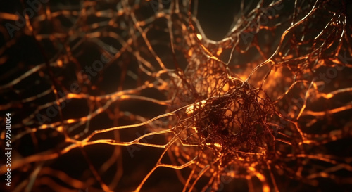 Neuron cell network photo