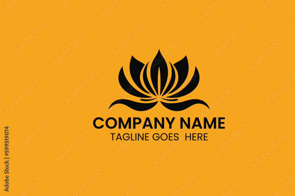 flower beauty logo free vector flower beauty logo free vector