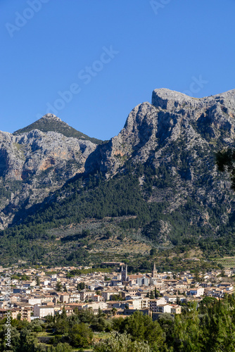 Blick auf Soller, Mallorca, Balearen, Spanien