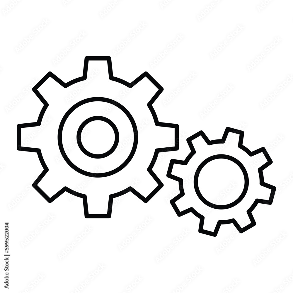 Configuration vector icon