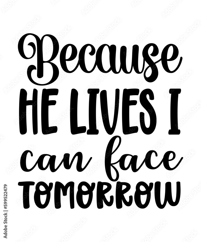 Christian easter typography illustration Christian easter typography illustration
