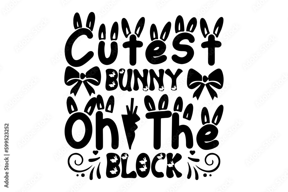 Obraz premium Christian easter isolated typography design