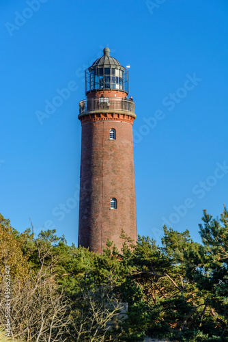 Leuchtturm Darßer Ort, Halbinsel Fischland-Darß-Zingst, Mecklenburg-Vorpommern, Deutschland