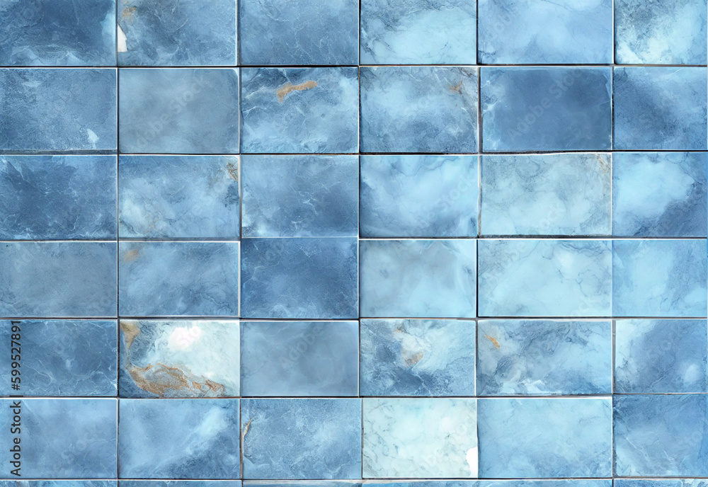 wall blue stone marble texture background. Generative AI wall blue stone marble texture background. Generative AI