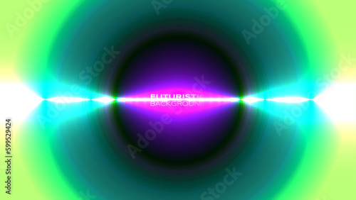 Futuristic banner design retro inspired mix vibrant back to the future theme background