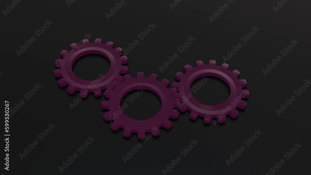 Zahnrad, drei, Drehung, Teamarbeit, Mechanismus, Weiterleiten, Delegieren, Fortschritt, Entwicklung, 3D, Arbeit, Motorik, grau, schwarz, violett Zahnrad, drei, Drehung, Teamarbeit, Mechanismus, Weiterleiten, Delegieren, Fortschritt, Entwicklung, 3D, Arbeit, Motorik, grau, schwarz, violett