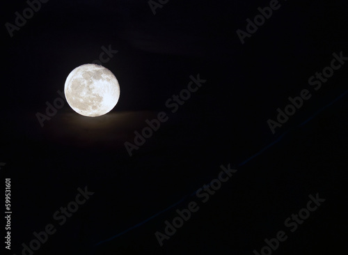 Obraz na płótnie Simply the moon w salonie
