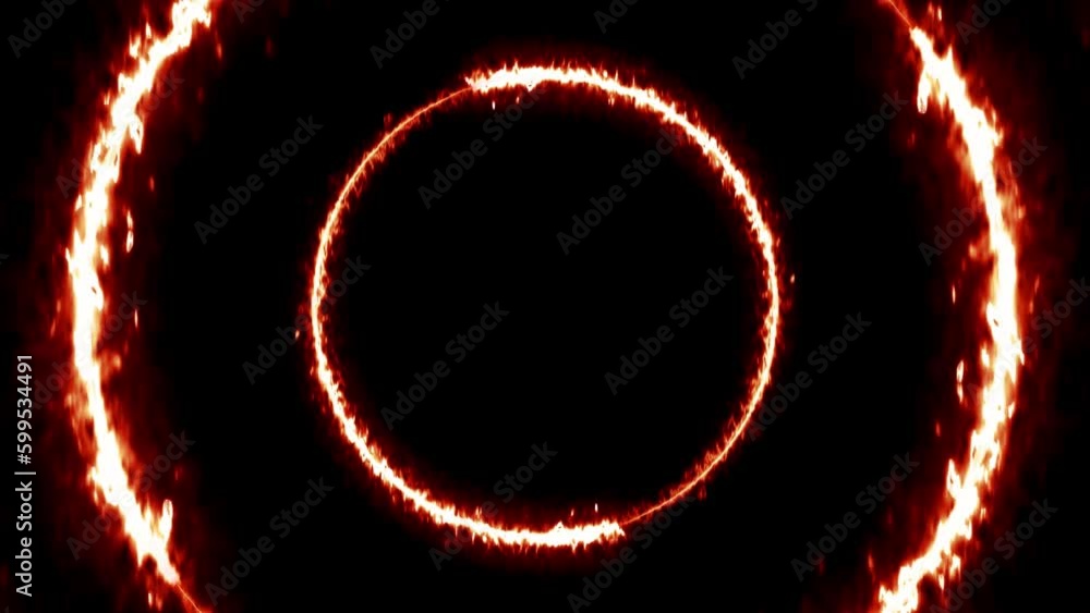 Rotating neon light circle of energy. Particle energy spiral. Abstract technology, science, engineering artificial intelligence. Continuous infinite loop Rotating neon light circle of energy. Particle energy spiral. Abstract technology, science, engineering artificial intelligence. Continuous infinite loop