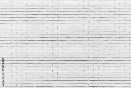 Fond de mur en brique blanc style New York. photo