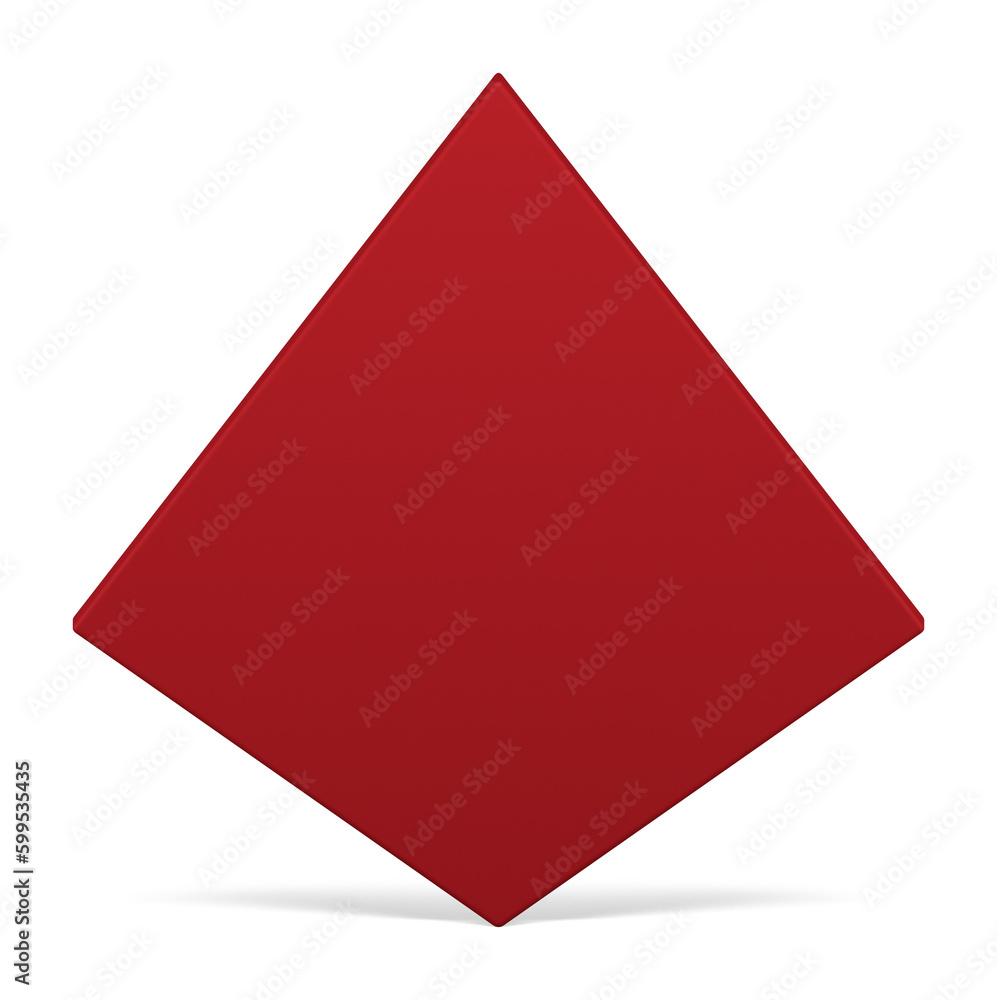 3d abstract irregular rhombus red square wall background geometric decor element 3d abstract irregular rhombus red square wall background geometric decor element