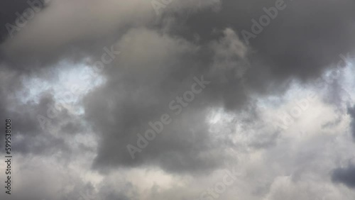 Painterly clouds.
Slow moving cloudscape moving through the frame. photo