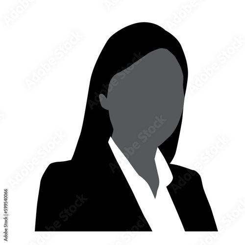 Silhouettes of business woman 41