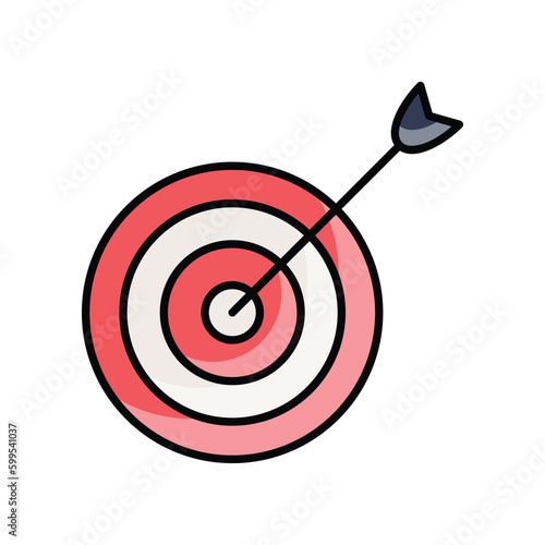 Goal icon - Vector Stock ilustration.