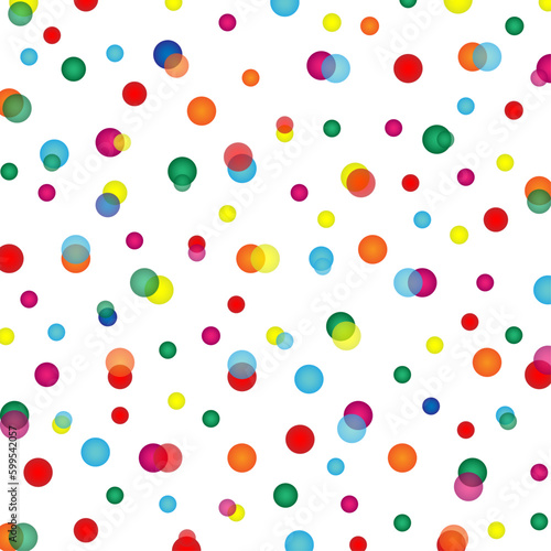 Colorful bubbles vector background, wallpaper