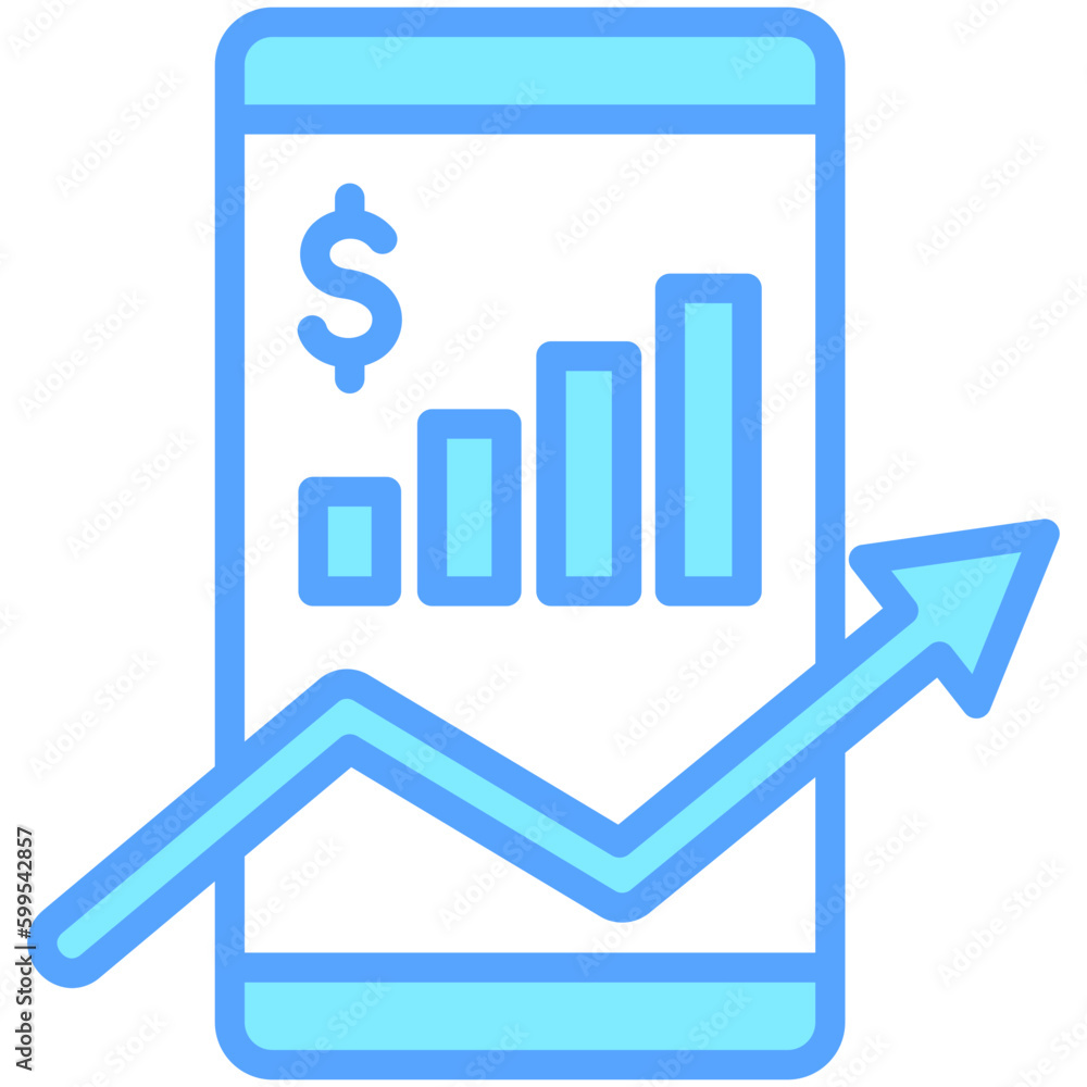 mobile analytics, business and finance icons. mobile analytics, business and finance icons.