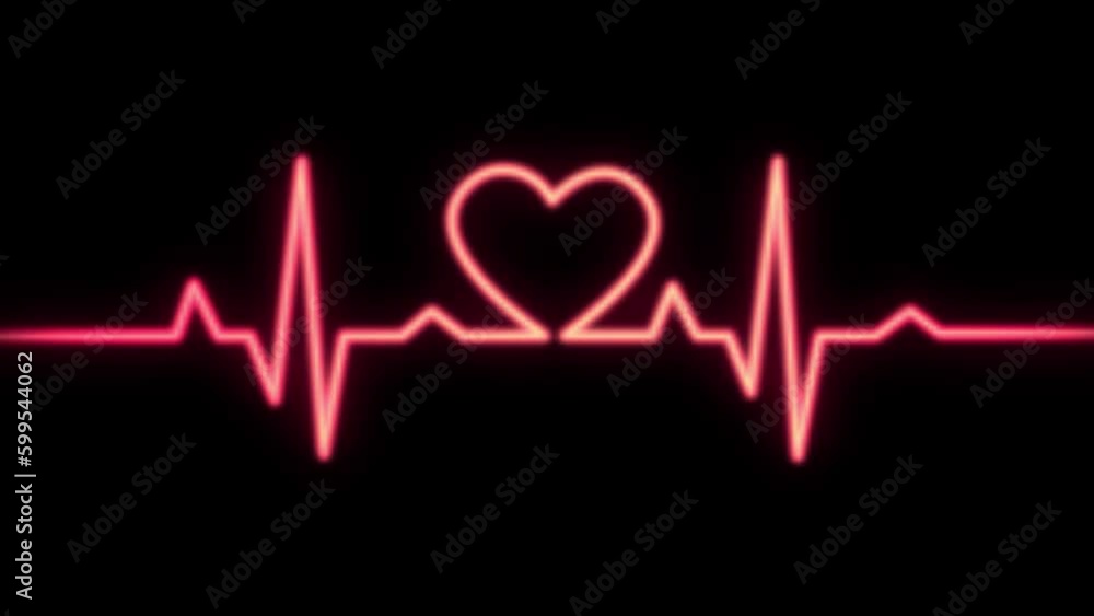 Art Illustration Animated Design Graphic Motion Concept of Love heart rate Art Illustration Animated Design Graphic Motion Concept of Love heart rate