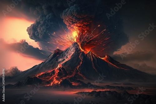 Large Scale Eruption Generative ai