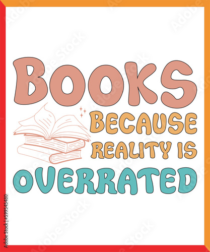 new Books and Reading retro design