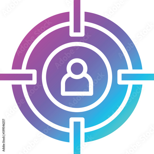 Head hunting Vector Icon Design Illustration